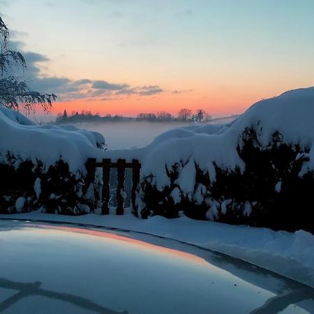 Au Chalet Bain Nordique Neuf Independant Calme Assure Haselbourg ภายนอก รูปภาพ